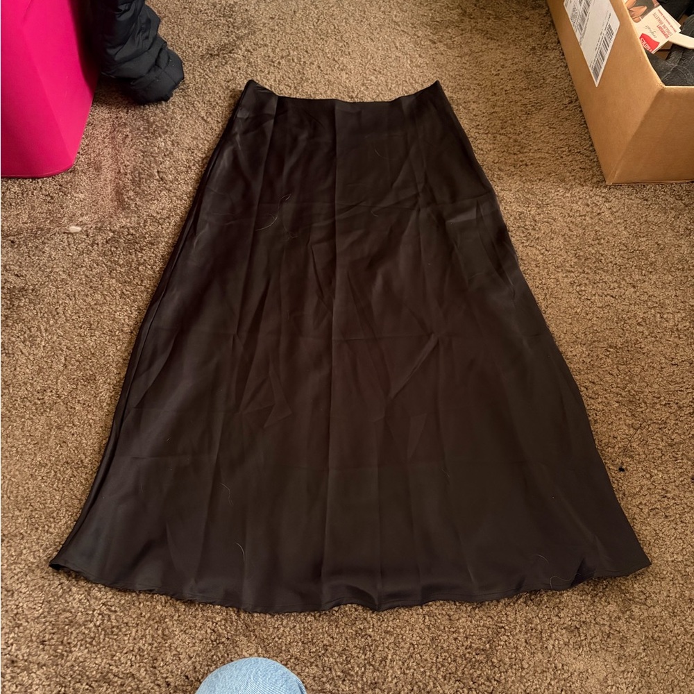 Classic Black A-Line Skirt